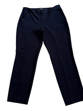 EXPRESS Stretch Columnist Ankle Mid Rise Career Pants Women’s Size 10R Navy